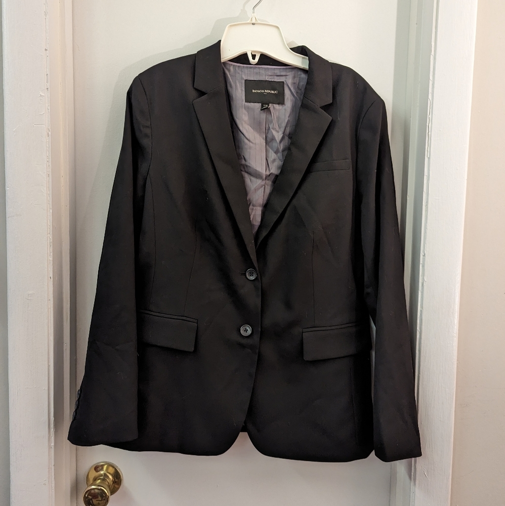 Banana Republic Black Business Blazer